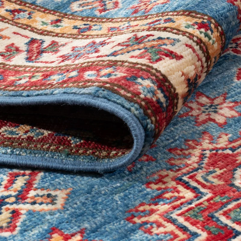 Kazak Teppich 60x178cm - Orientteppich - blau