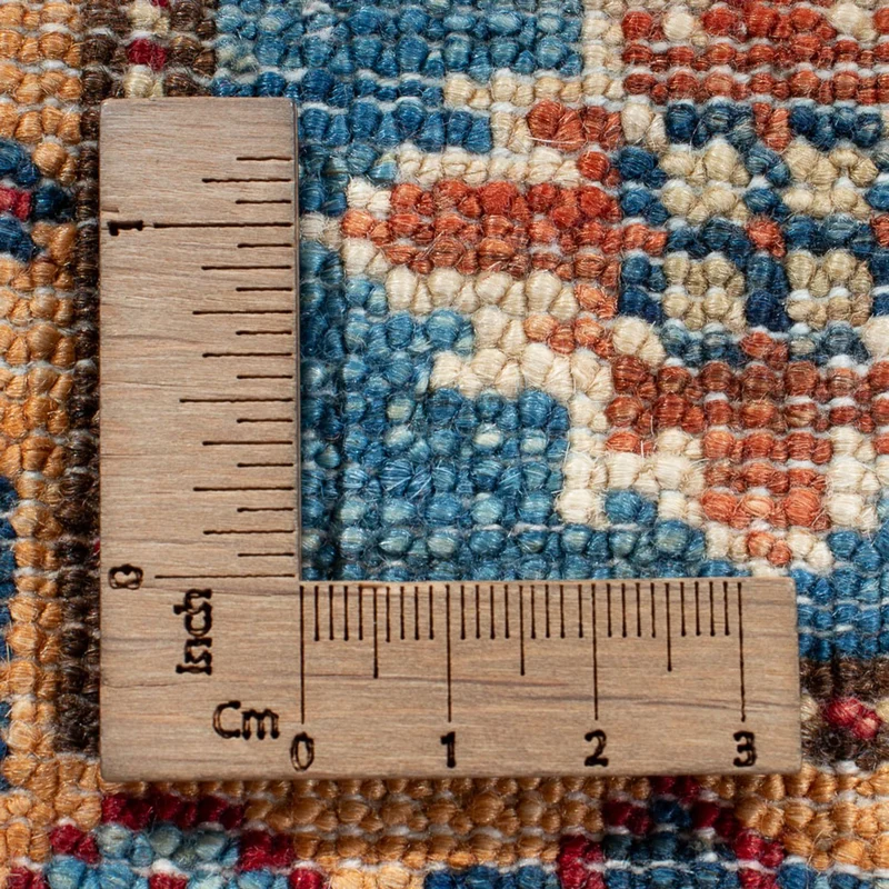 Kazak Teppich 60x178cm - Orientteppich - blau