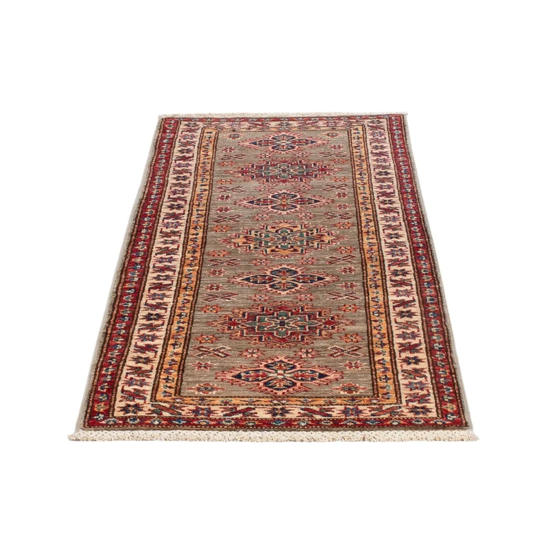 Kazak Teppich 60x166cm - Orientteppich - dunkelbeige