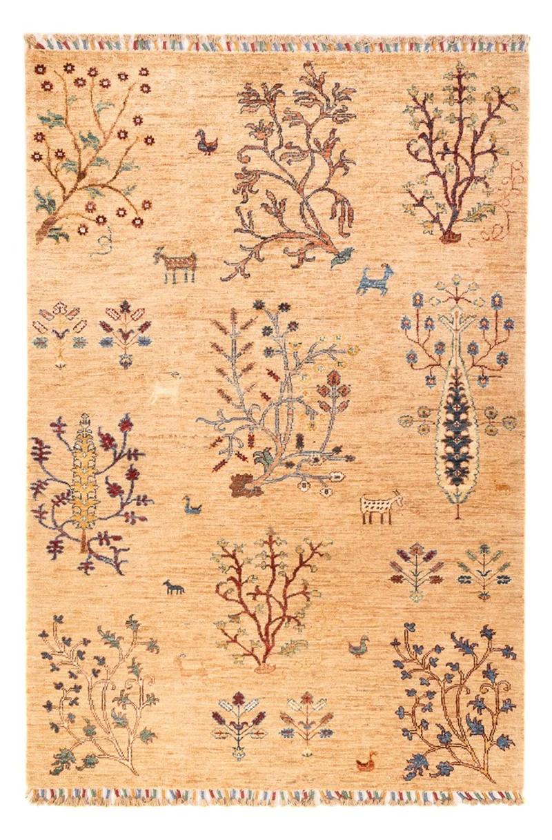 Ariana Teppich 122x182cm - Orientteppich - beige