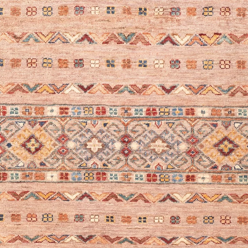 Shal Teppich 122x186cm - Orientteppich - rosa