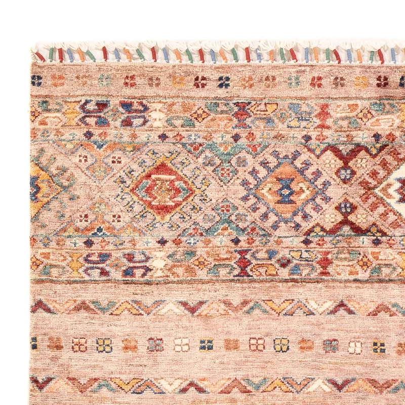 Shal Teppich 122x186cm - Orientteppich - rosa