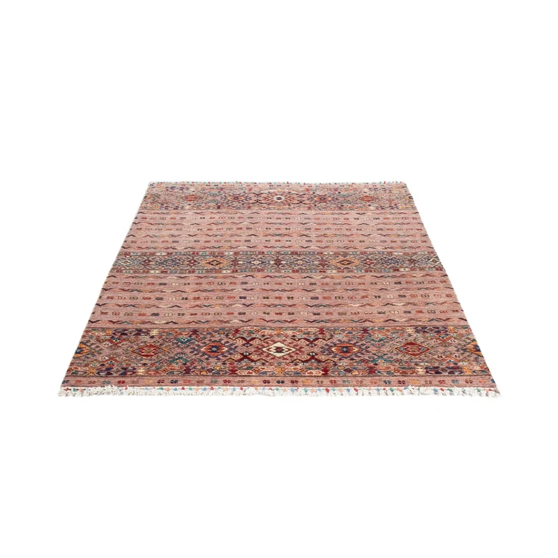Shal Teppich 122x186cm - Orientteppich - rosa