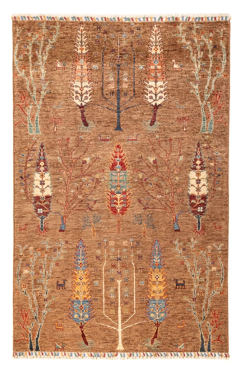 Ariana Teppich 119x184cm - Orientteppich - dunkelbeige