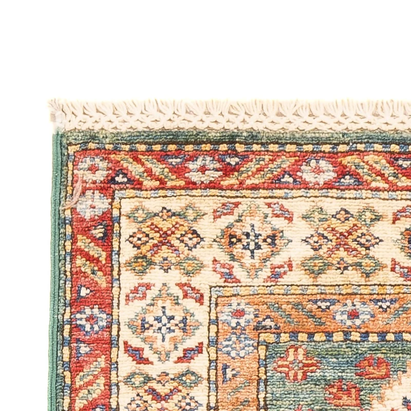 Läufer Ziegler - Kazak - 58 x 178 cm - hellgrün