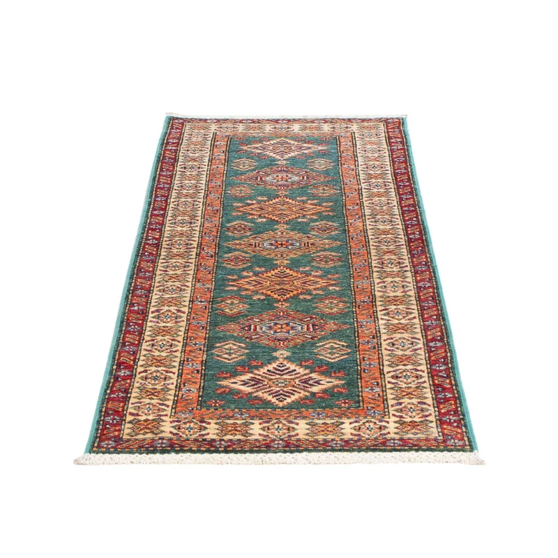 Läufer Ziegler - Kazak - 61 x 181 cm - hellgrün