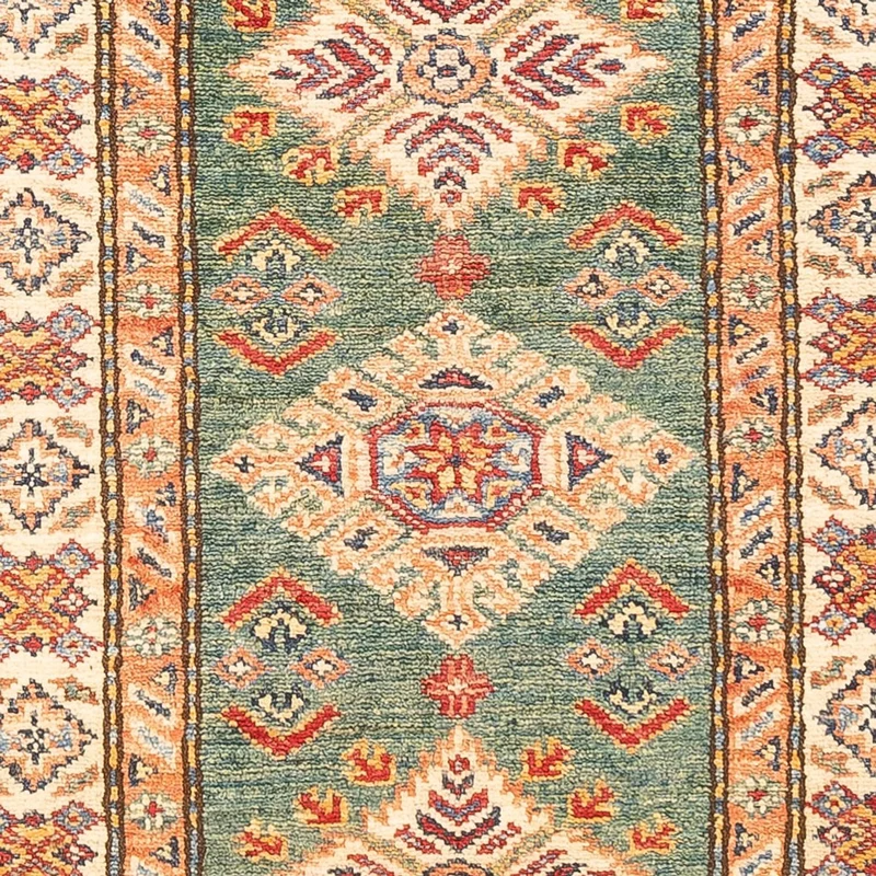 Läufer Ziegler - Kazak - 61 x 184 cm - grün