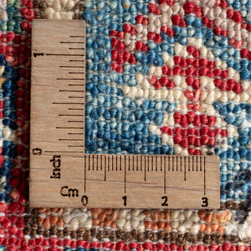 Kazak Teppich 61x188cm - Orientteppich - blau