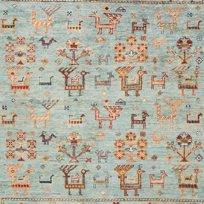 Ziegler Teppich - Ariana - 148 x 208 cm - hellblau