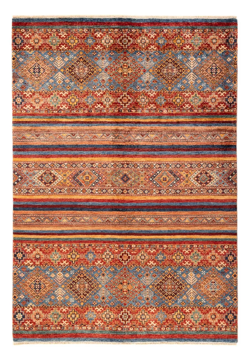 Shal Teppich 145x204cm - Orientteppich - mehrfarbig
