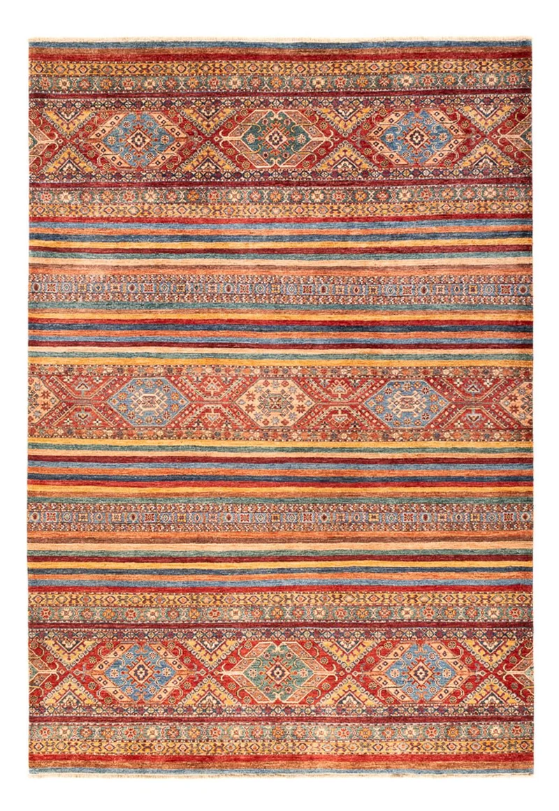 Shal Teppich 205x287cm - Orientteppich - mehrfarbig