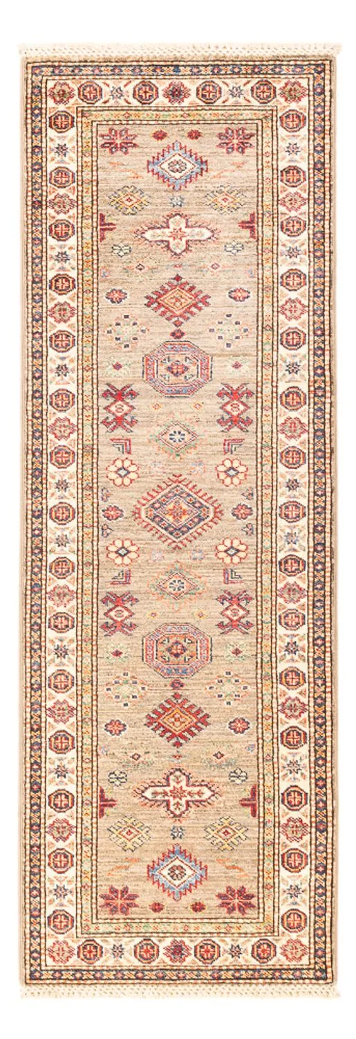 Kazak Teppich 58x174cm - Orientteppich - beige