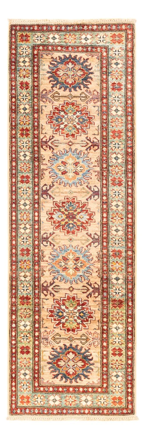 Kazak Teppich 60x187cm - Orientteppich - beige