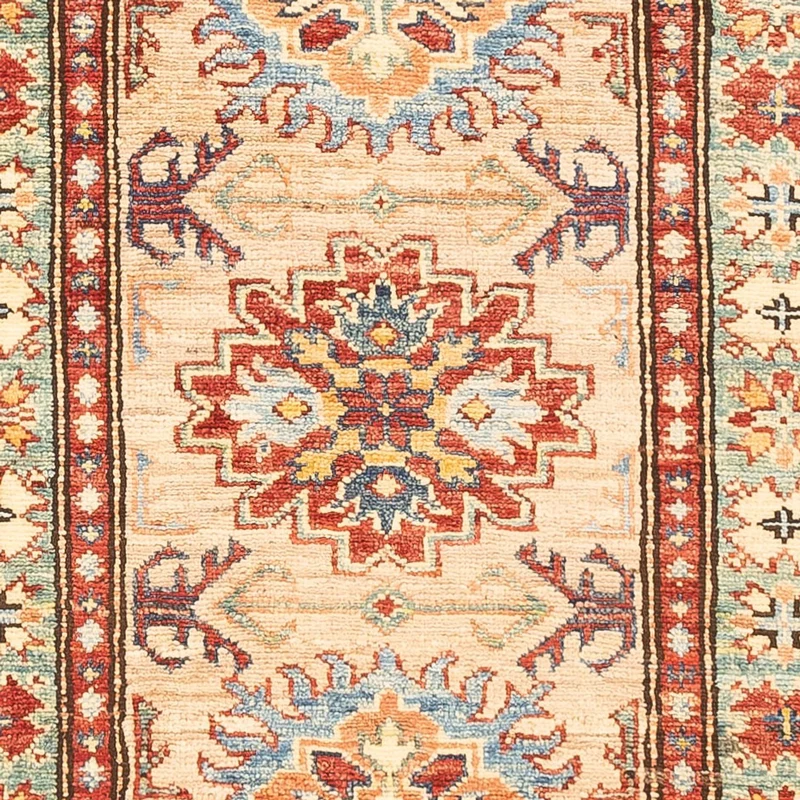Kazak Teppich 60x187cm - Orientteppich - beige