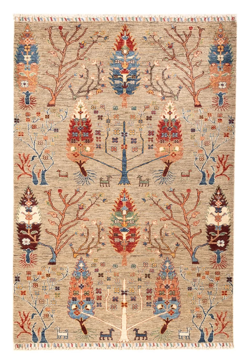 Ariana Teppich 122x179cm - Orientteppich - hellbeige