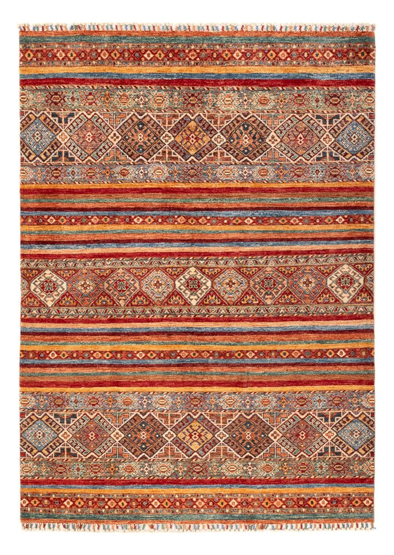 Shal Teppich 146x199cm - Orientteppich - mehrfarbig