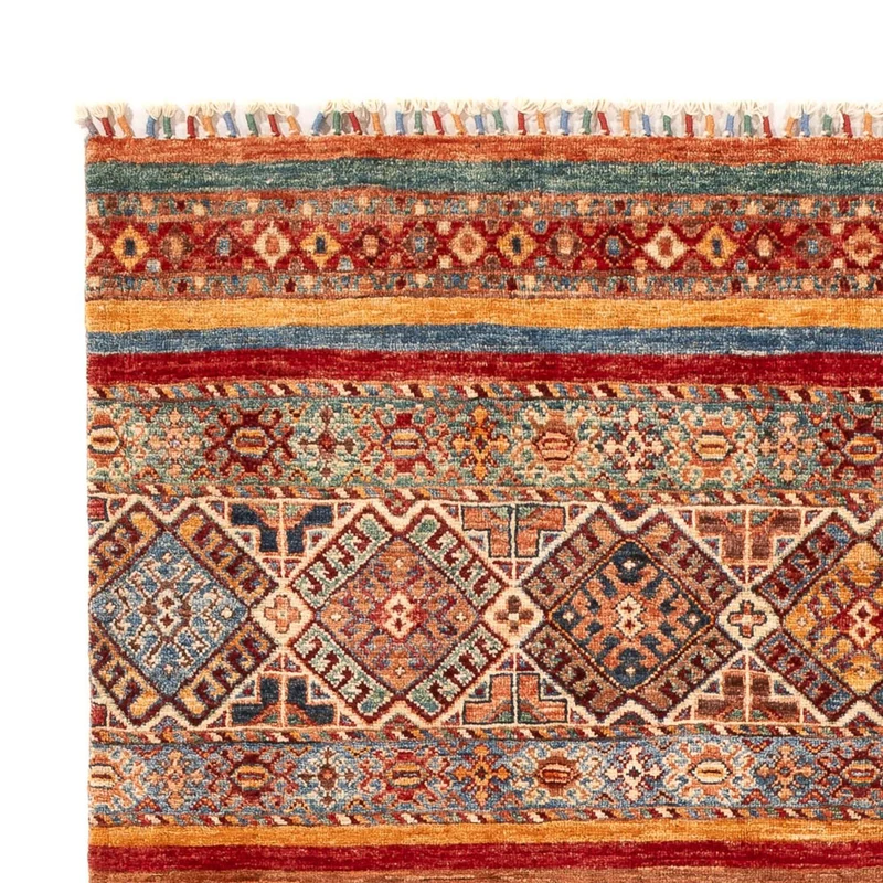 Shal Teppich 146x199cm - Orientteppich - mehrfarbig