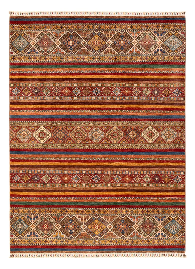 Shal Teppich 159x210cm - Orientteppich - mehrfarbig