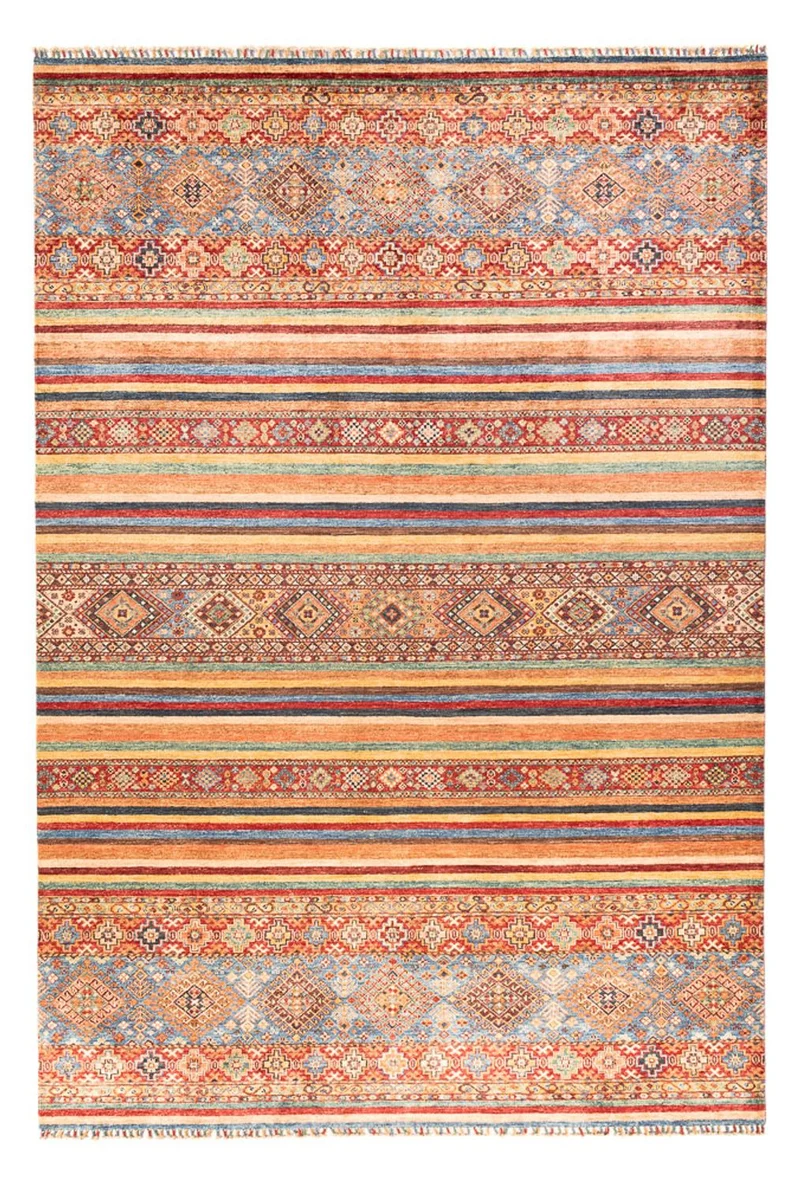 Shal Teppich 205x303cm - Orientteppich - mehrfarbig