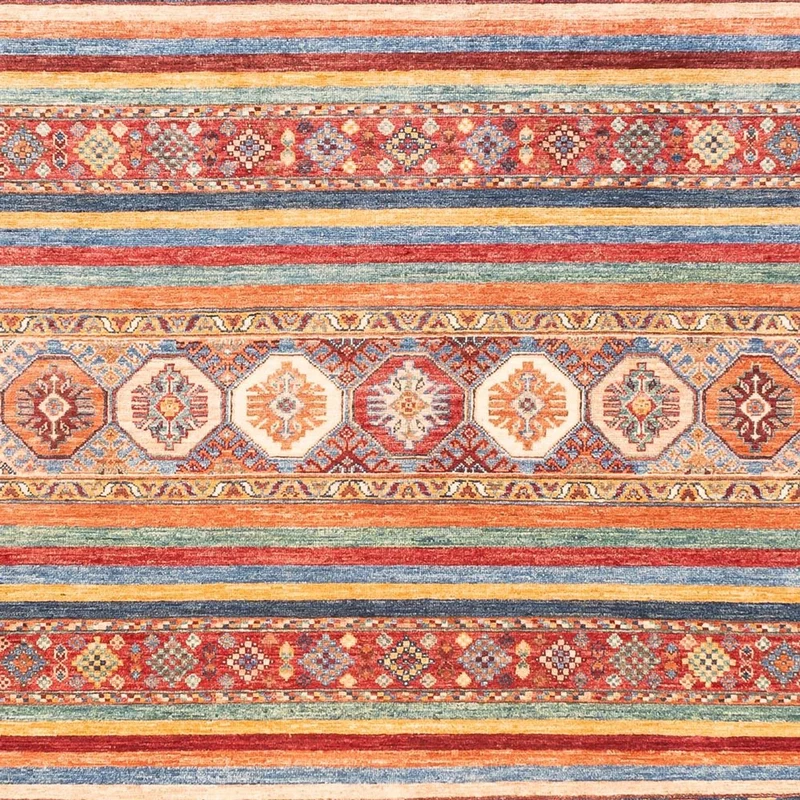 Shal Teppich 199x302cm - Orientteppich - mehrfarbig