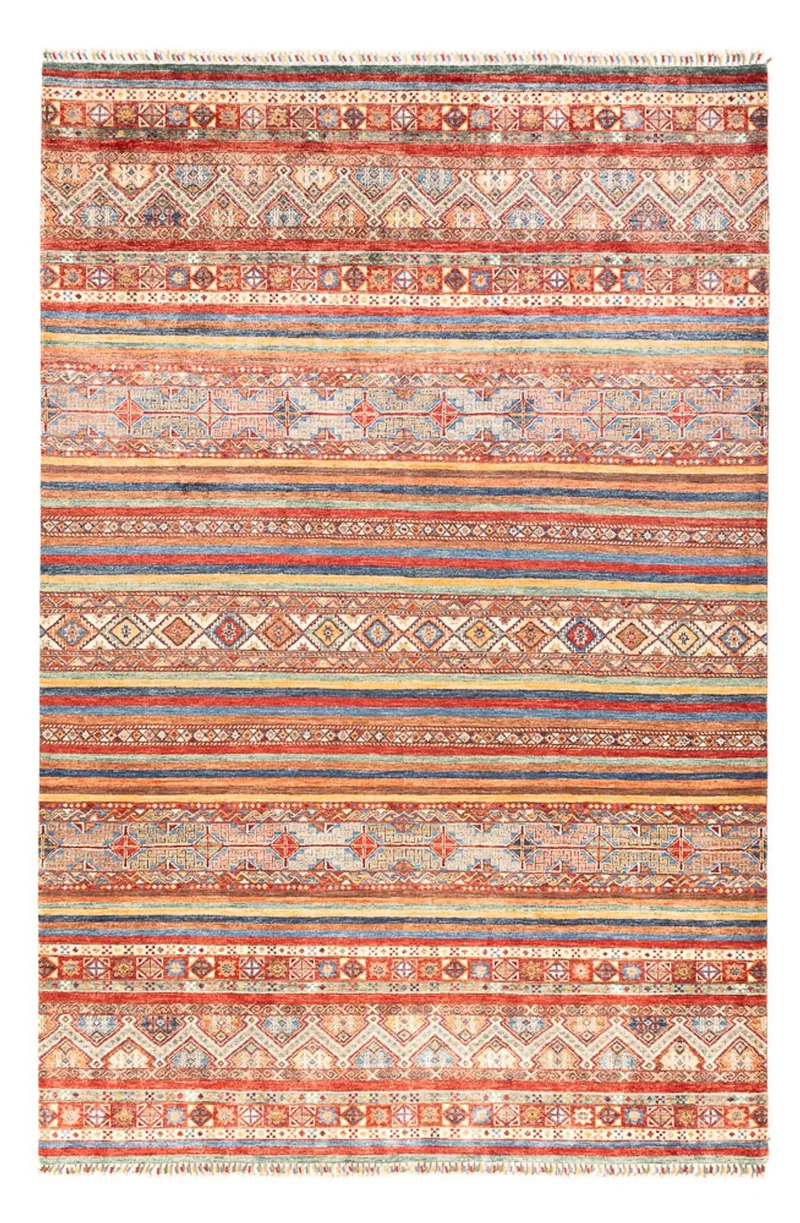 Shal Teppich 203x298cm - Orientteppich - mehrfarbig