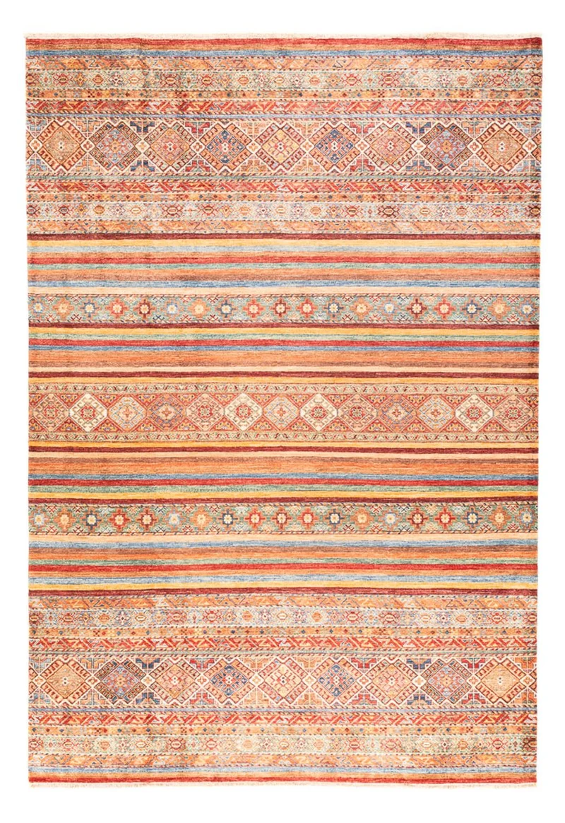 Shal Teppich 204x292cm - Orientteppich - mehrfarbig