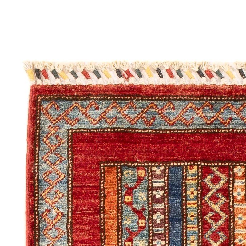 Ziegler Modern Teppich 71x194cm - Orientteppich - mehrfarbig