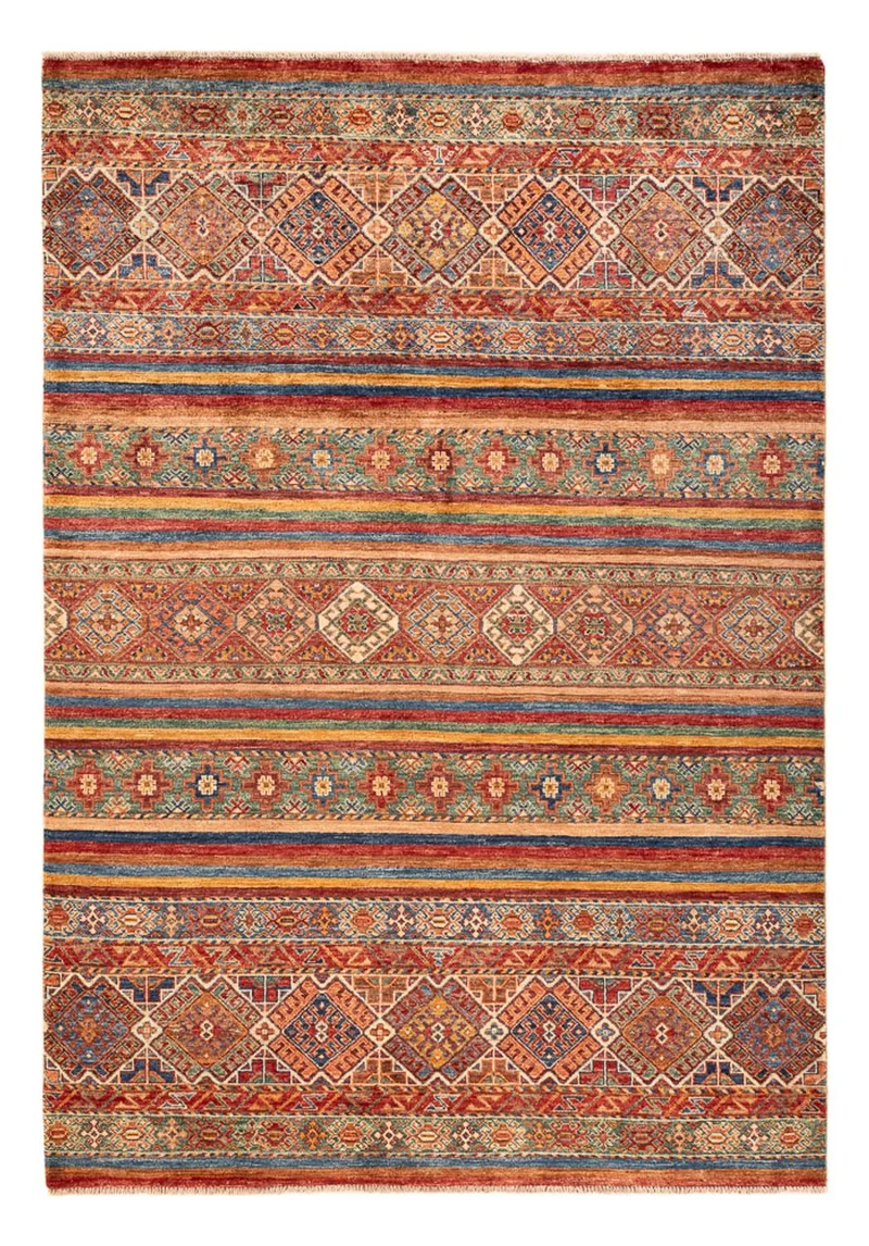 Shal Teppich 152x210cm - Orientteppich - mehrfarbig