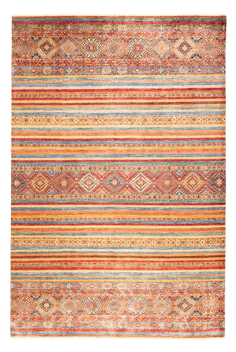 Shal Teppich 204x300cm - Orientteppich - mehrfarbig