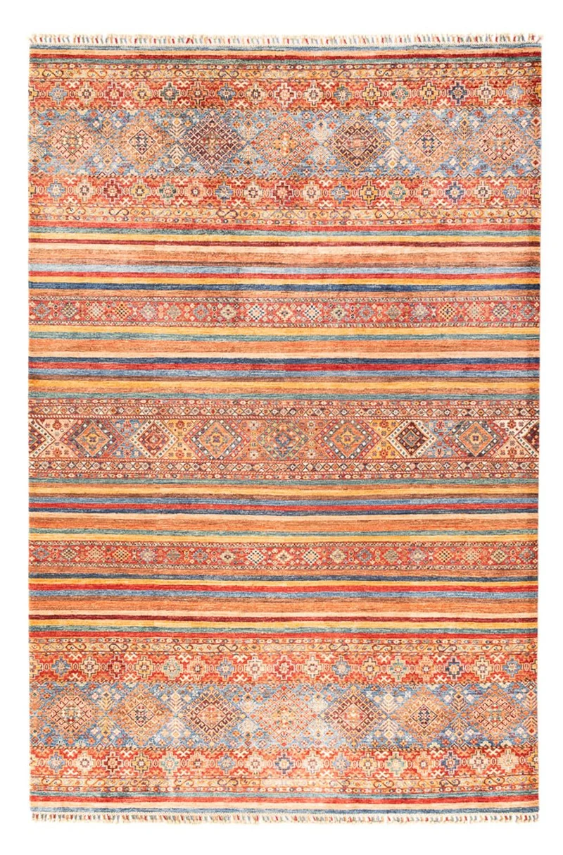 Shal Teppich 205x300cm - Orientteppich - mehrfarbig
