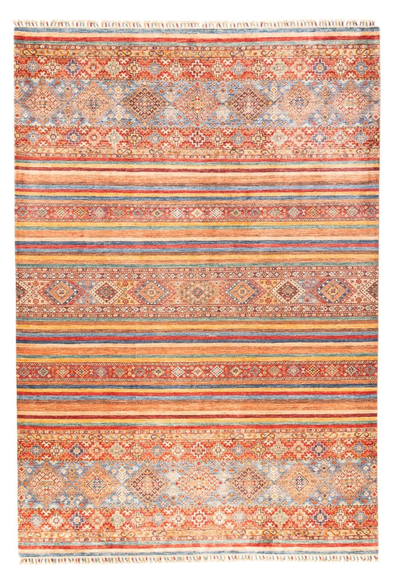 Shal Teppich 201x290cm - Orientteppich - mehrfarbig