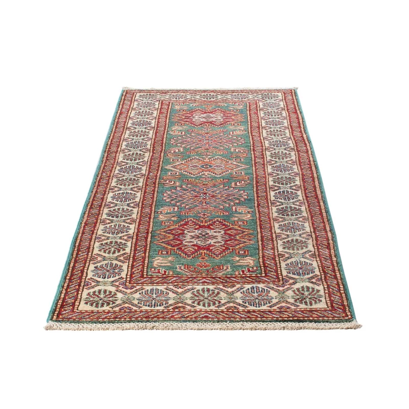Läufer Ziegler - Kazak - 75 x 199 cm - dunkelgrün