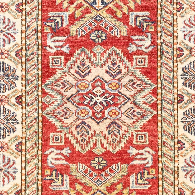Läufer Ziegler - Kazak - 73 x 207 cm - rot