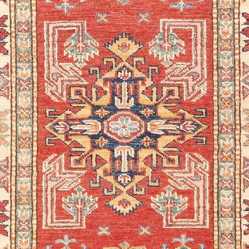 Läufer Ziegler - Kazak - 73 x 190 cm - hellrot
