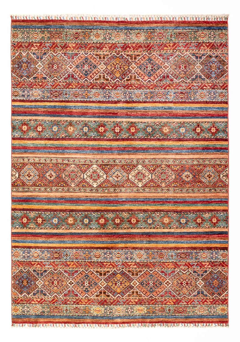 Shal Teppich 150x206cm - Orientteppich - mehrfarbig
