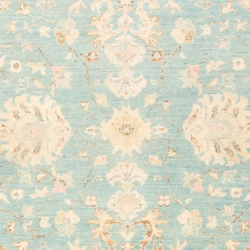 Ariana Teppich 124x187cm - Orientteppich - hellblau