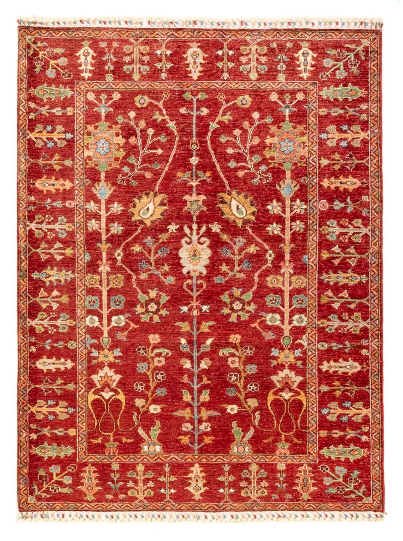Ariana Teppich 125x175cm - Orientteppich - rot