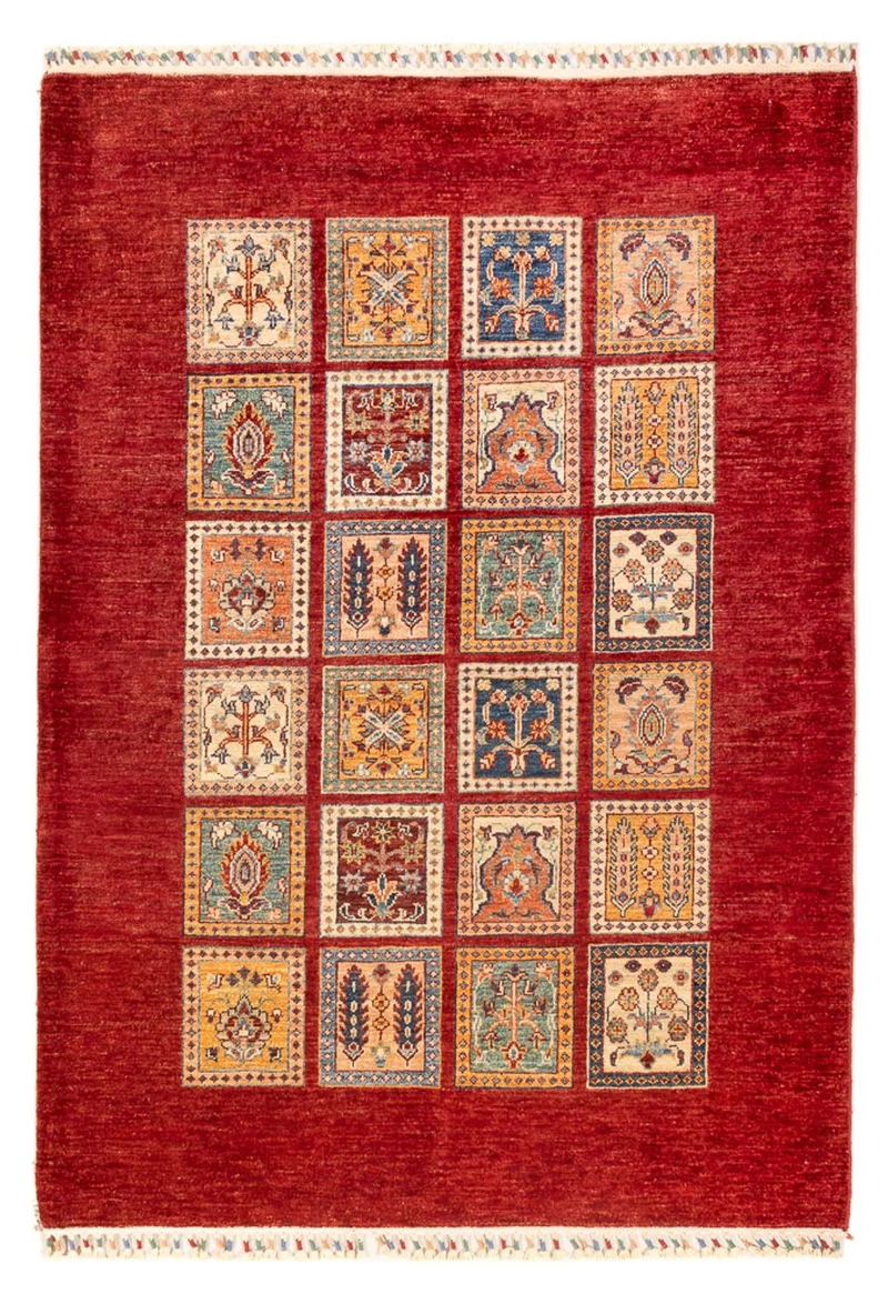 Bachtiari Teppich 124x170cm - Perserteppich - mehrfarbig