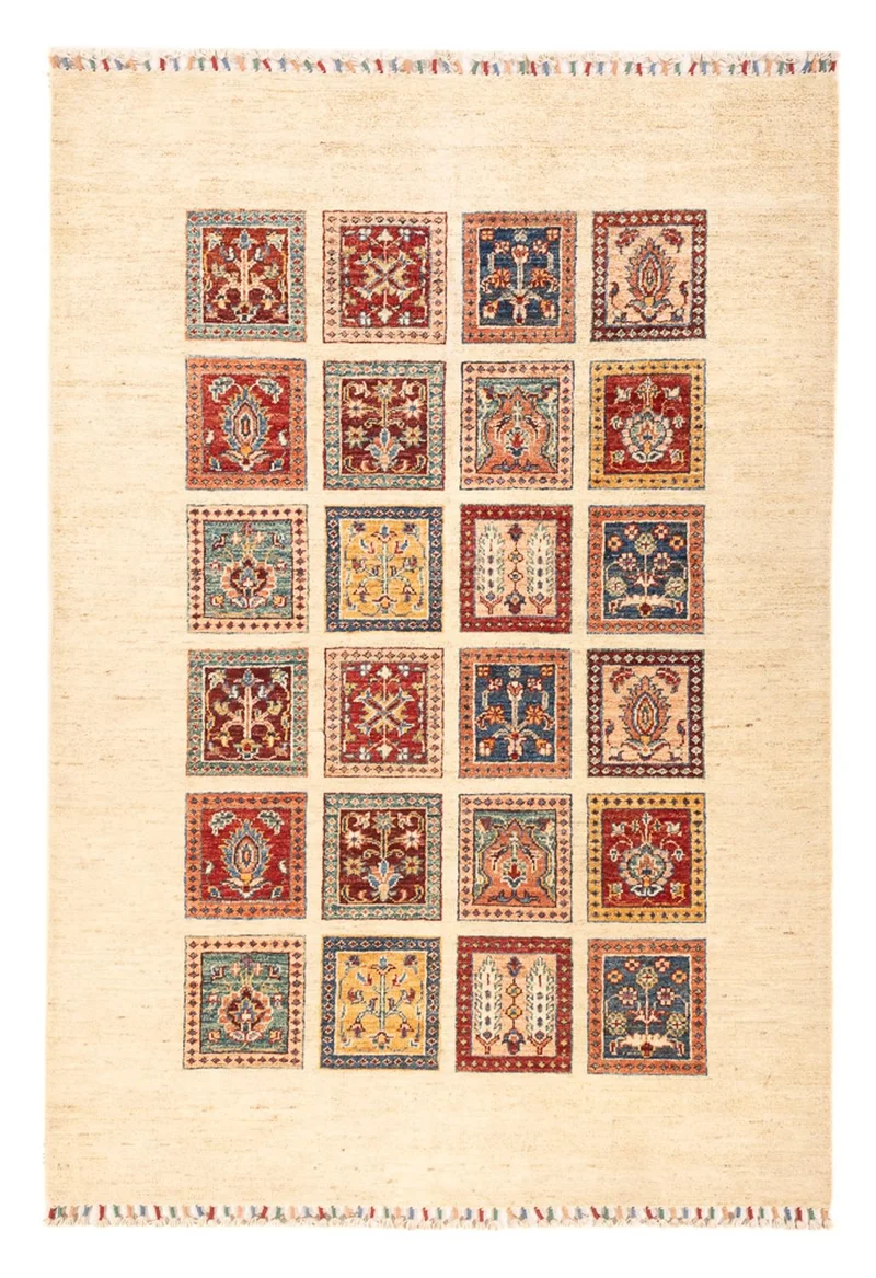 Bachtiari Teppich 120x177cm - Perserteppich - mehrfarbig