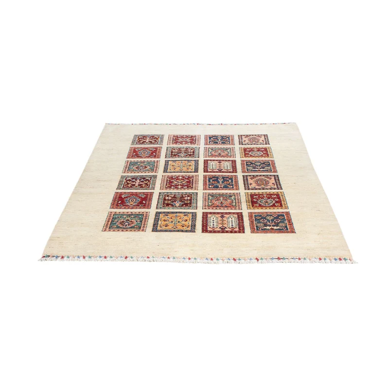 Bachtiari Teppich 120x177cm - Perserteppich - mehrfarbig