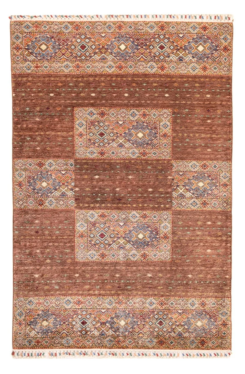 Ariana Teppich 118x181cm - Orientteppich - dunkelbeige