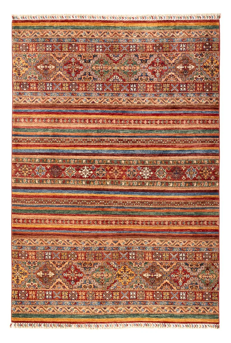 Shal Teppich 143x200cm - Orientteppich - mehrfarbig