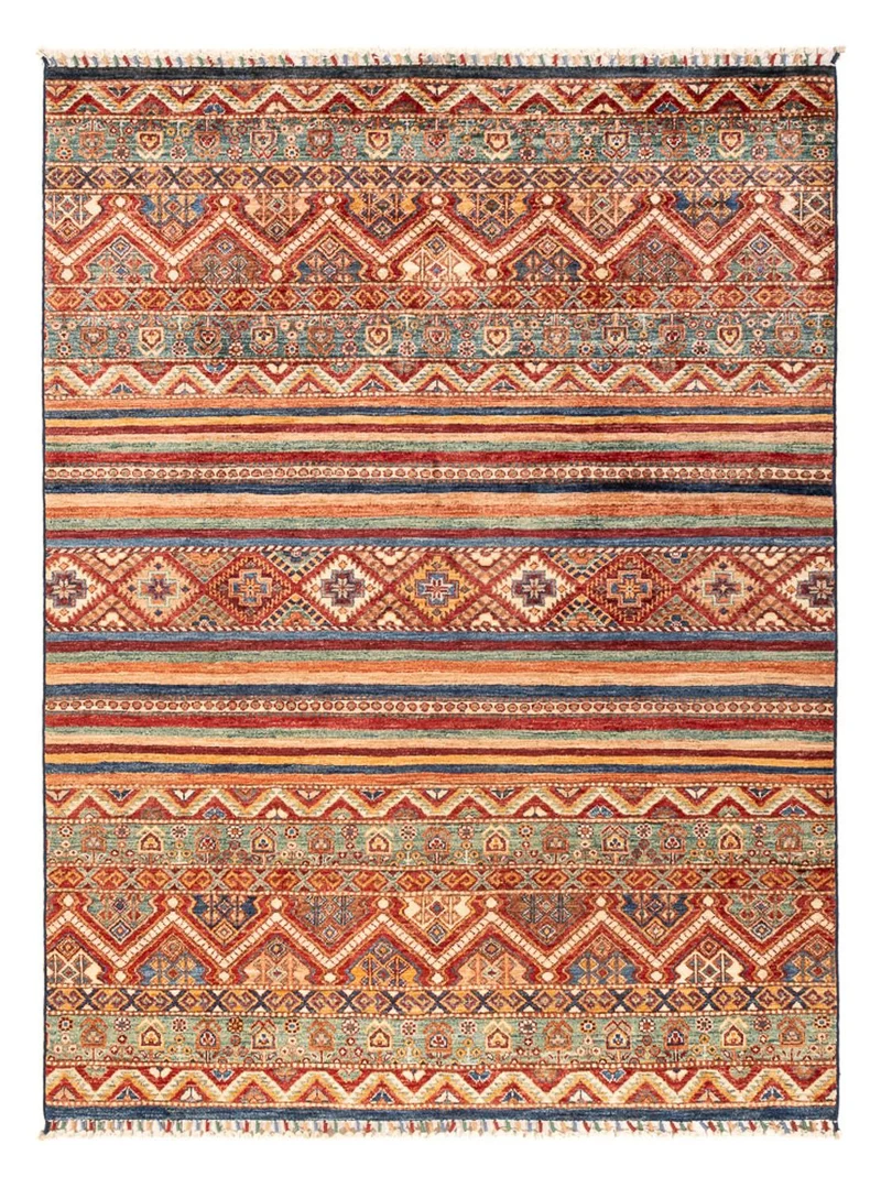 Shal Teppich 146x198cm - Orientteppich - mehrfarbig