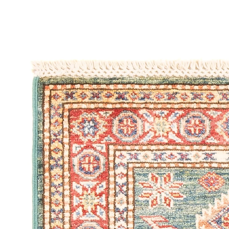 Läufer Ziegler - Kazak - 61 x 188 cm - hellgrün