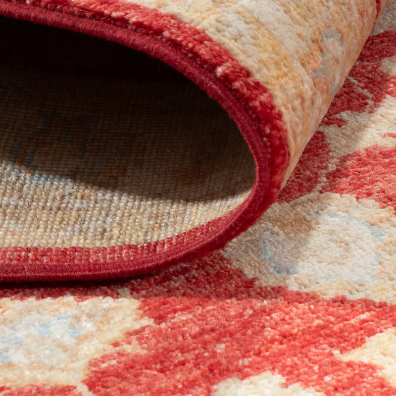 Ziegler Teppich 76x199cm - Orientteppich - rot