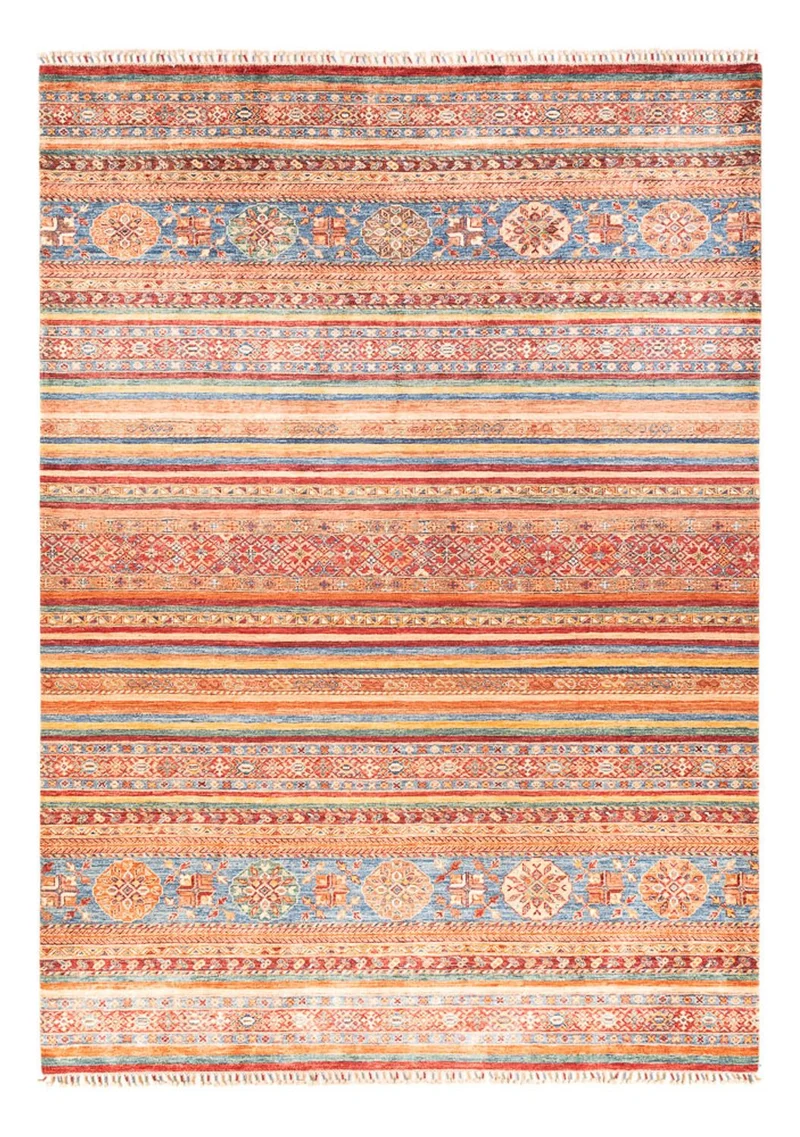 Shal Teppich 202x295cm - Orientteppich - mehrfarbig