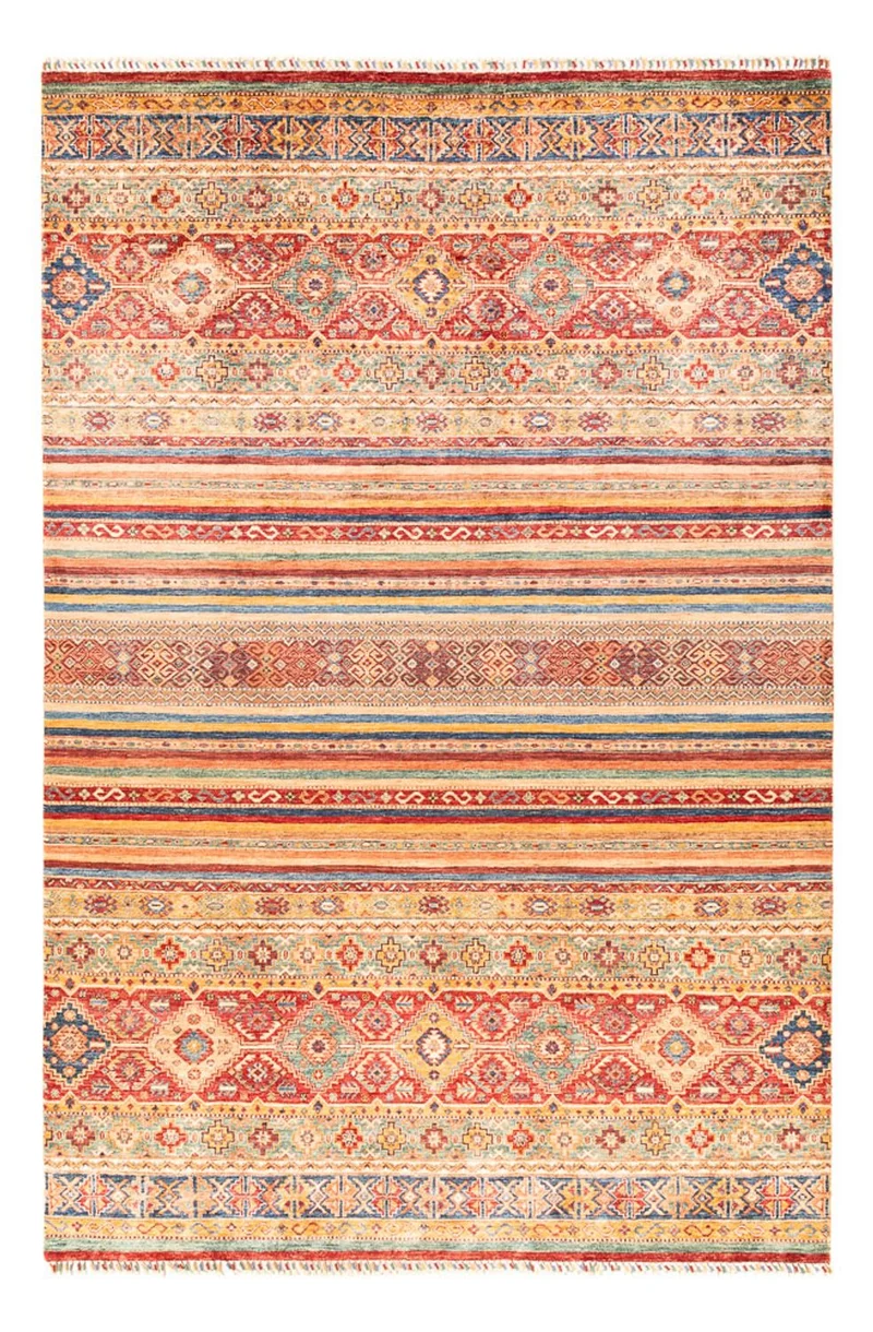 Shal Teppich 203x303cm - Orientteppich - mehrfarbig