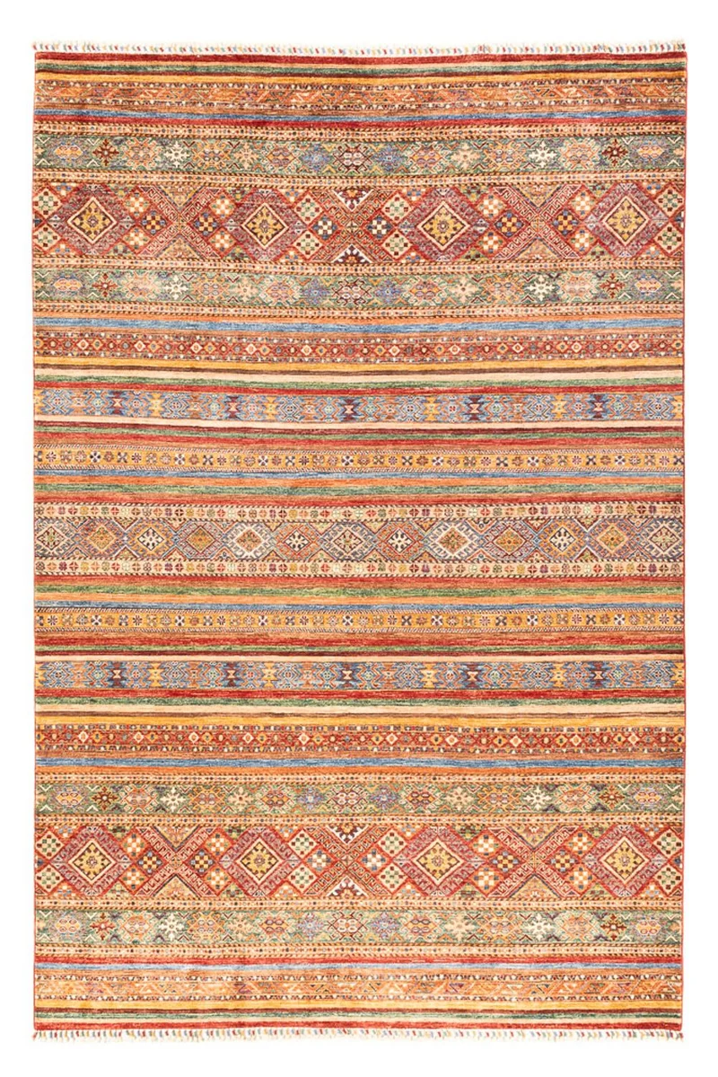 Shal Teppich 200x295cm - Orientteppich - mehrfarbig