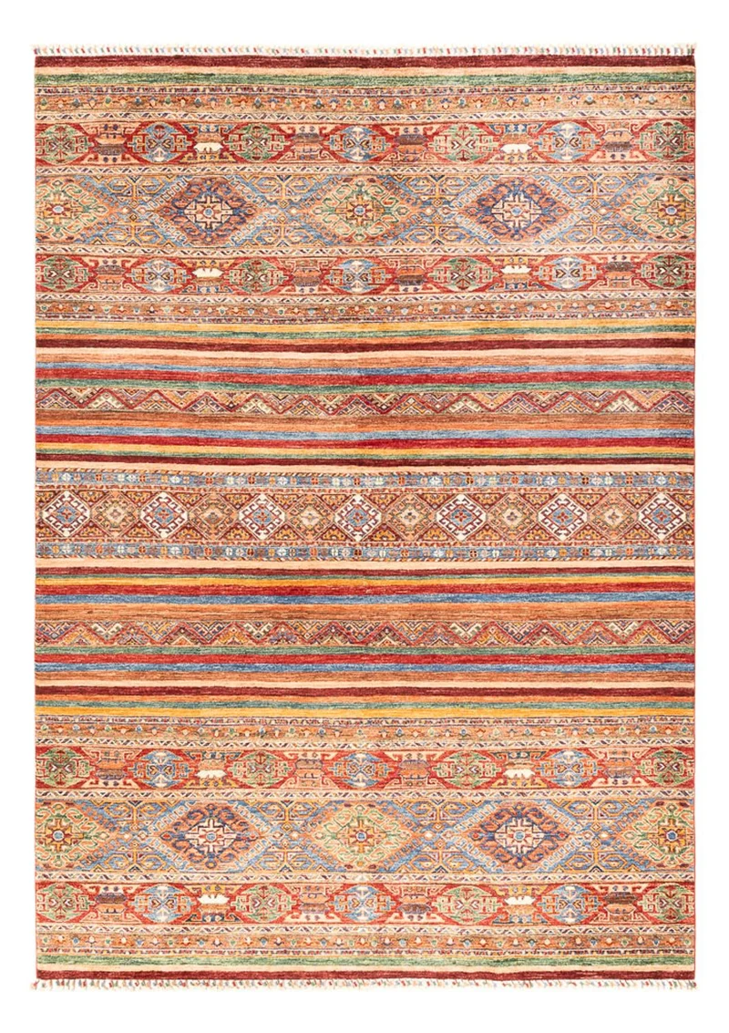 Shal Teppich 206x289cm - Orientteppich - mehrfarbig
