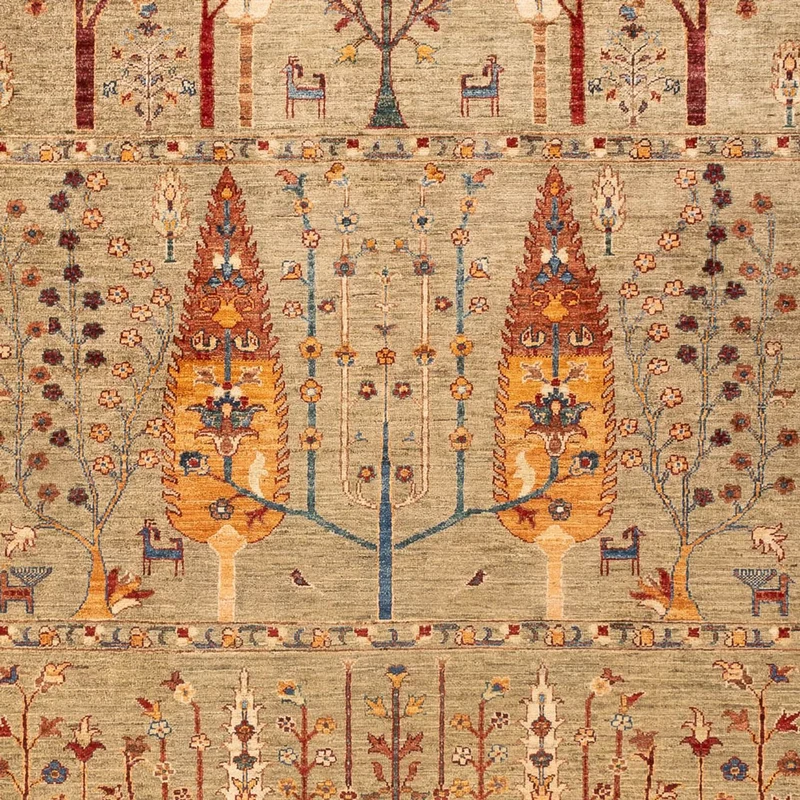 Ziegler Teppich - Ariana - 202 x 293 cm - dunkelbeige